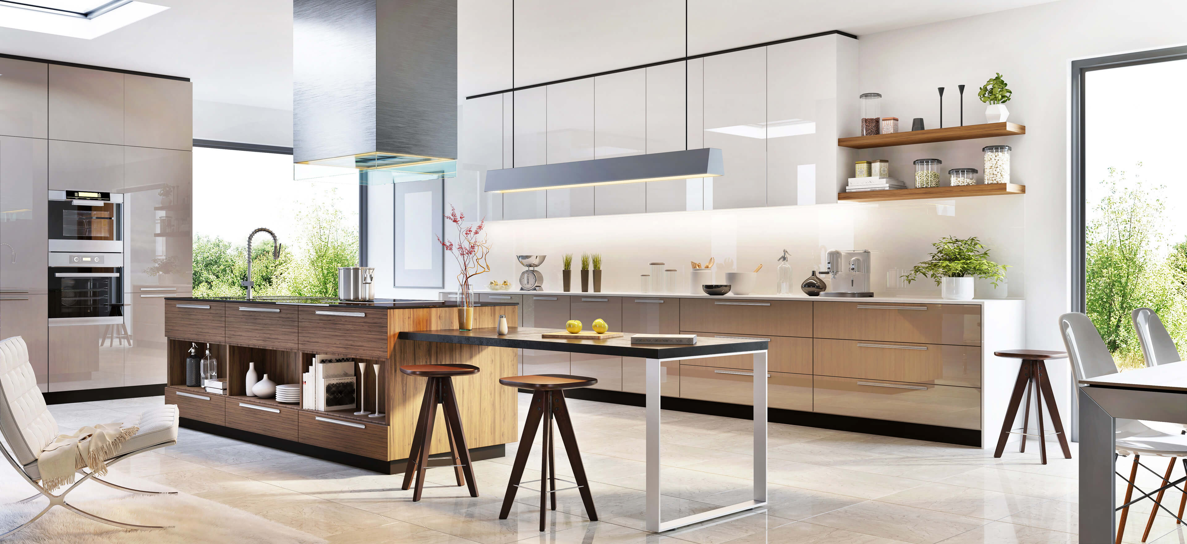 Bella Innovative Modern Cabinets Kitchen
